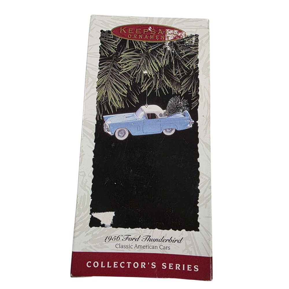 Hallmark 1956 Ford Thunderbird‎ Ornament Classic Cars Collector Series 1993